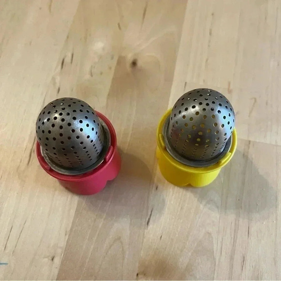 2 IKEA VAGRAT Stainless Steel Floating Basket Tea Infuser Herb Strainer - Picture 5 of 8